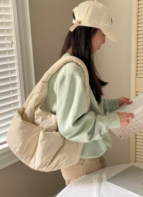 프레이아 구름 숄더 호보백+이너백 파워 보부상가방